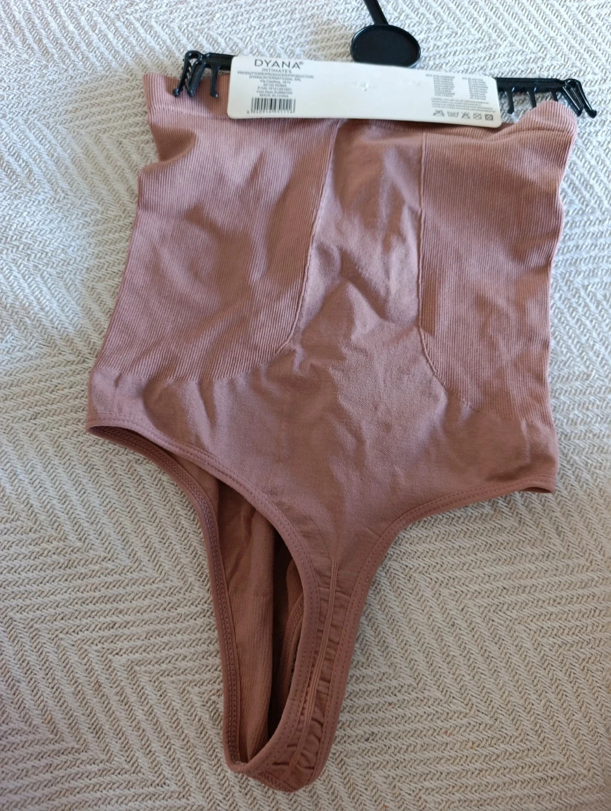 Strak middel hoge taille Dyana Intimates naakt xs – Nieuw met label – photo 4